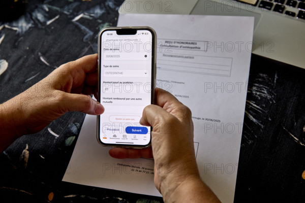 Illustration, assurés, tiers payant