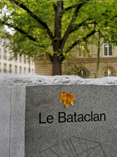 Jardin du 13 Novembre 2015 à Paris