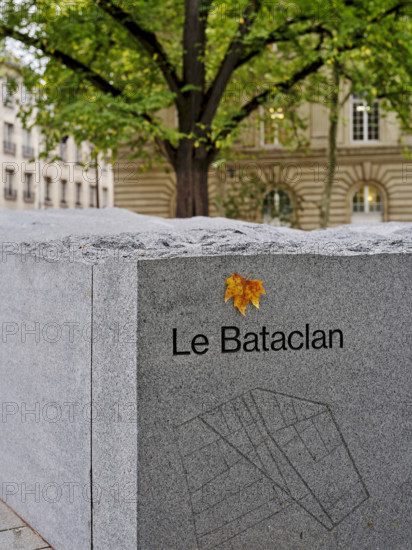 Jardin du 13 Novembre 2015 à Paris