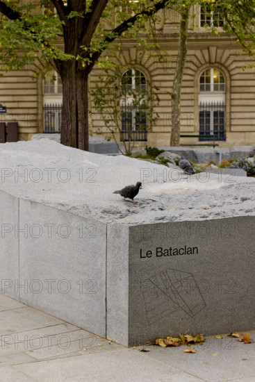 Jardin du 13 Novembre 2015 à Paris