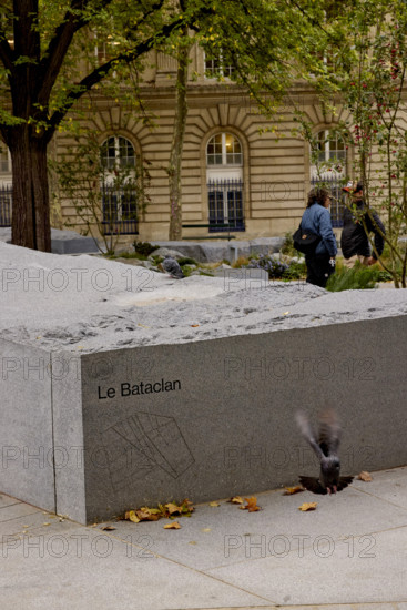 Jardin du 13 Novembre 2015 à Paris