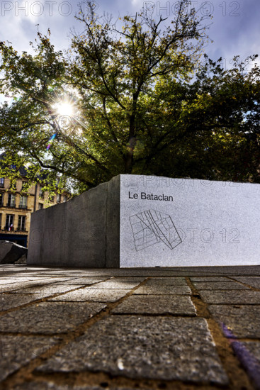 Jardin du 13 Novembre 2015 à Paris