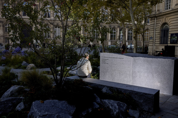 Jardin du 13 Novembre 2015 à Paris
