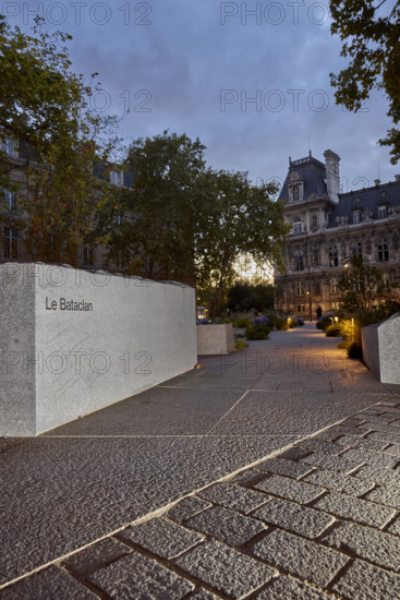 Jardin du 13 Novembre 2015 à Paris