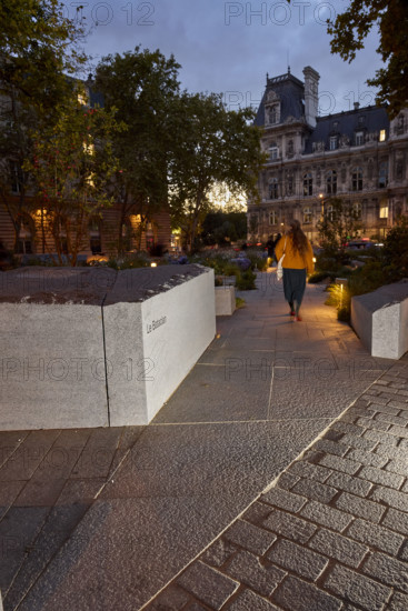Jardin du 13 Novembre 2015 à Paris