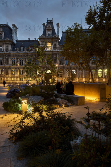Jardin du 13 Novembre 2015 à Paris