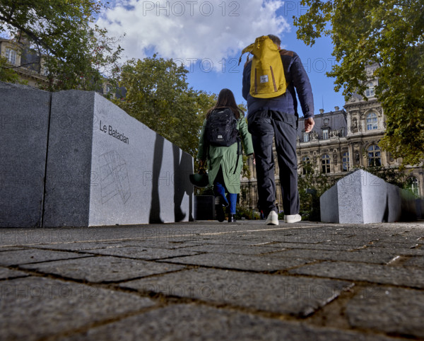 Jardin du 13 Novembre 2015 à Paris