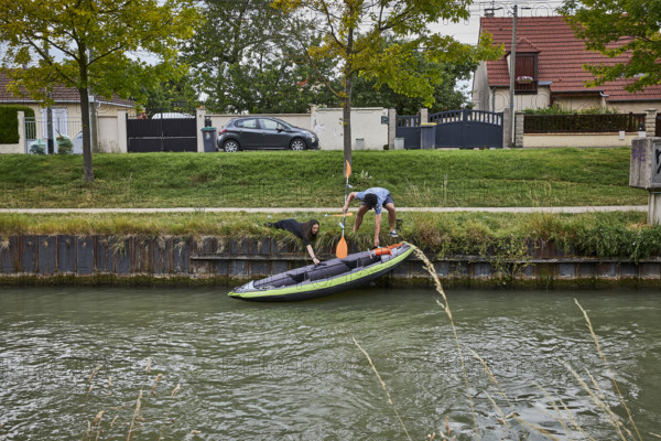 De Sevran à Pantin en Kayak