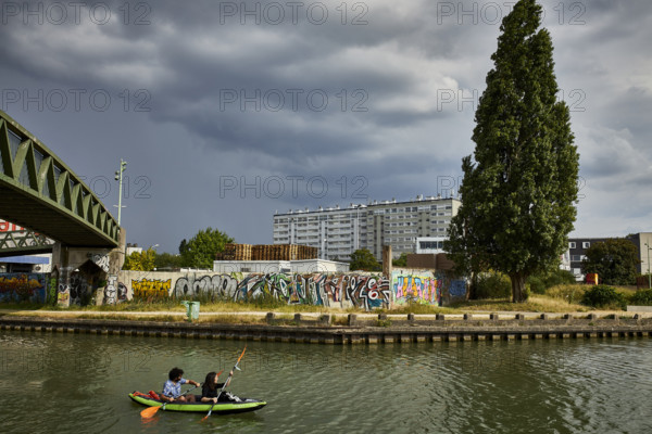 De Sevran à Pantin en Kayak