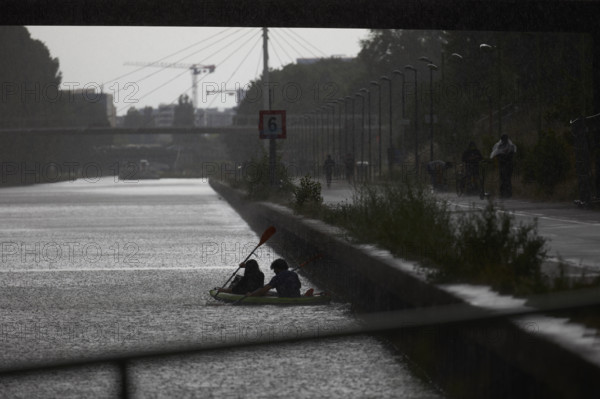 De Sevran à Pantin en Kayak