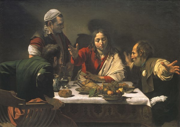 Caravaggio, Le dîner d'Emmaus