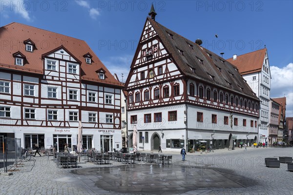 On the right former bread and dance house built 1442 to 1444