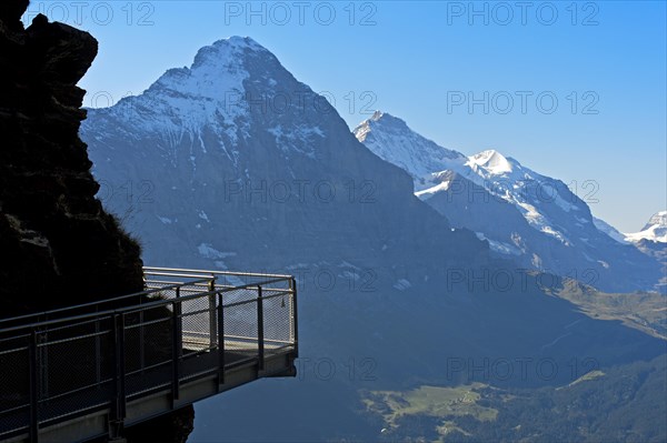 First Cliff Walk by Tissot in front of the Eiger North Face