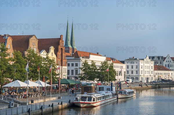 Mooring on the Trave River