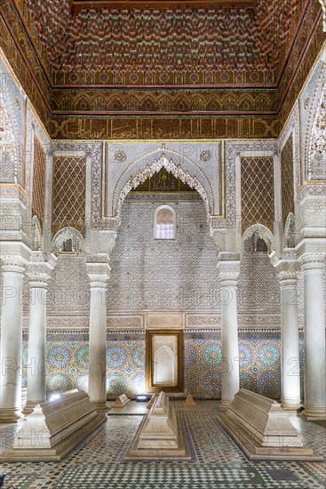 Ornate mausoleum