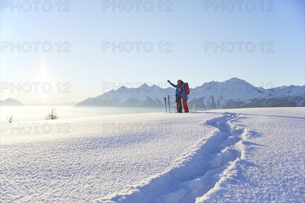 Snowshoeing