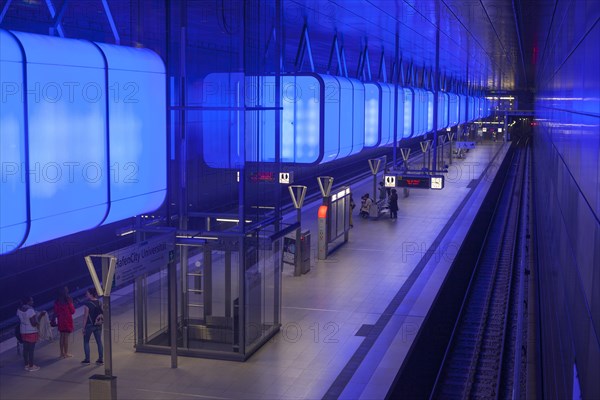 Metro stop HafenCity Universitat