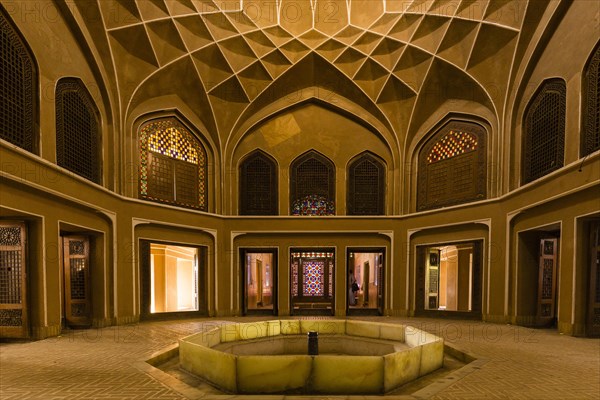 Pavilion inside the Bagh-e Dolat Abad or Dolat Abad Garden