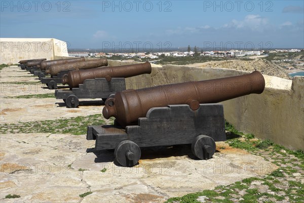 Cannons in Fortaleza de Sagres