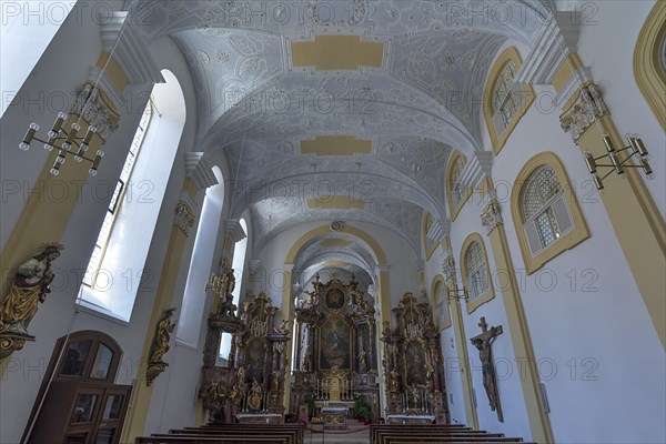 Vault with altar of the institute church of the hl. Trinity