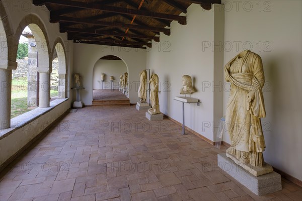 Sculptures from Apollonia in Monastery of Shen Merise