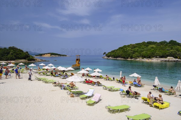 Beach in Ksamil