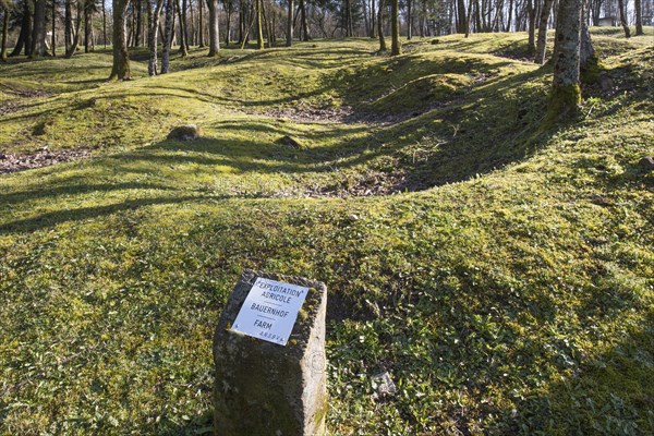 Site of the destroyed village Fleury-devant-Douaumont