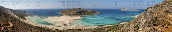 Lagoon with sandy beach