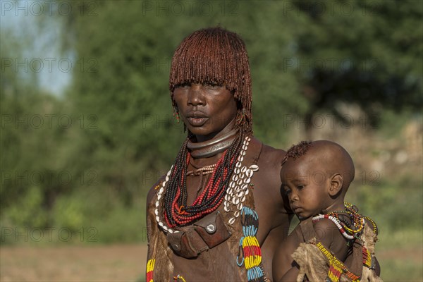 Woman with toddler