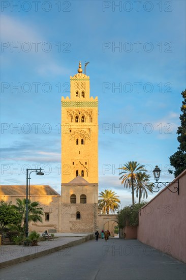 Koutoubia Mosque at sunrise