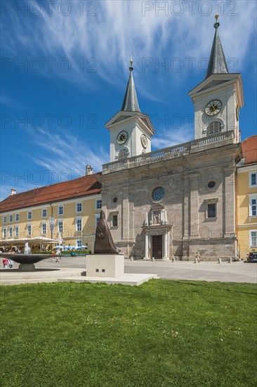 Former Benedictine Abbey with Basilica St. Quirin