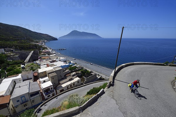 Cyclist at Canneto