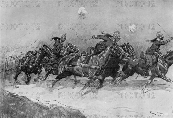 Dragons squadron charge