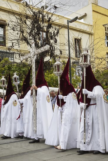 Penitents at the Semana Santa
