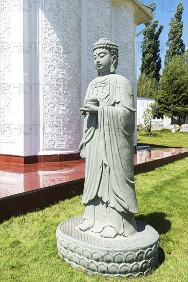 Buddhist chapel with a Gautama Buddha