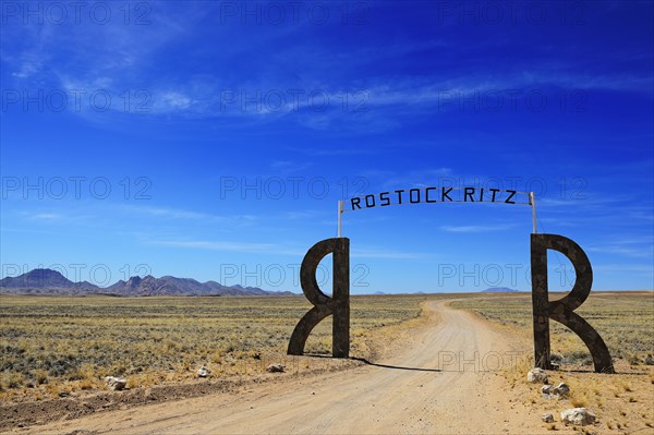 Entrance to the private lodge Rostock Ritz