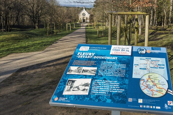 Site of the destroyed village Fleury-devant-Douaumont