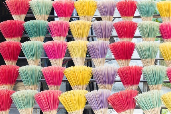 Colourful incense sticks for sale