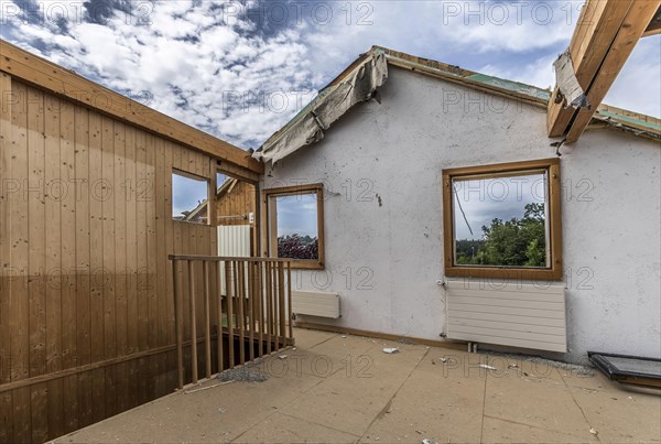 Penthouse of a house that will be demolished