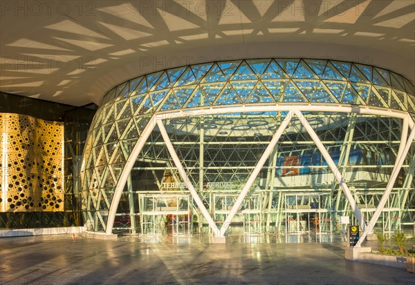 Terminal buildings at Marrakesh Menara Airport