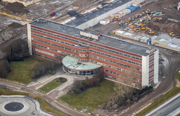 Site of the former OPEL plant 1 with the former OPEL factory administration