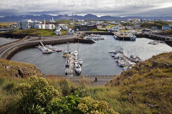 Port with place Stykkisholmur