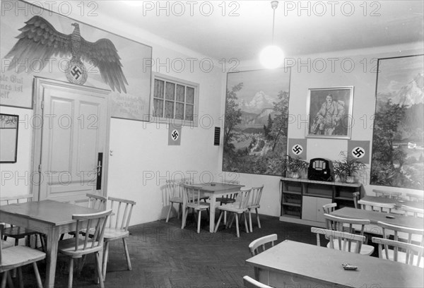 Lounge of a company during the Nazi era