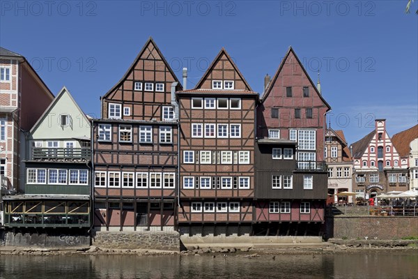 Historic half-timbered houses on Stintmarkt