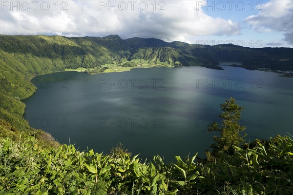 Lagoon Lagoon Lagoa Azul at the Caldeira das Sete Cidades