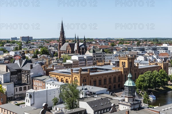 View from the cathedral over the city