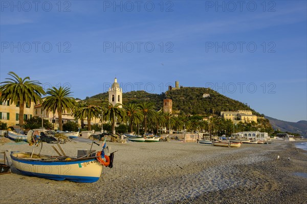 Fishing boats on the beach