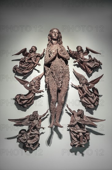 St. Mary Magdalene with six angels