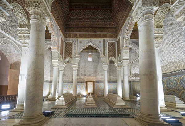 Ornate mausoleum