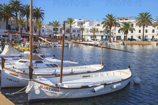 Port with boats